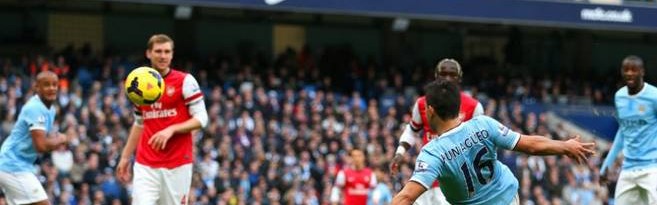  英超焦点战曼城小胜阿森纳暂登榜首  